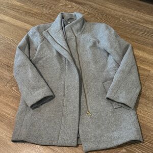 J. Crew Gray Wool Coat